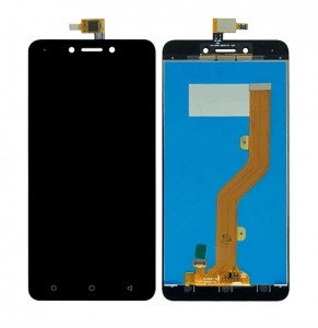 Lcd With Touch Screen For Tecno Mobile Pouvoir 1 Black By - Maxbhi Com