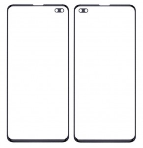 Replacement Front Glass For Samsung Galaxy S10 Plus Black By - Maxbhi Com