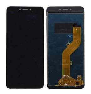 Lcd With Touch Screen For Itel A44 Air Black By - Maxbhi Com