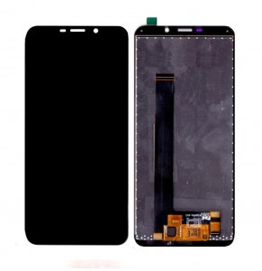 Lcd With Touch Screen For Mobiistar C1 Shine Black By - Maxbhi Com