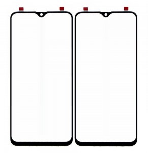 Replacement Front Glass For Realme 5 Pro Black By - Maxbhi Com