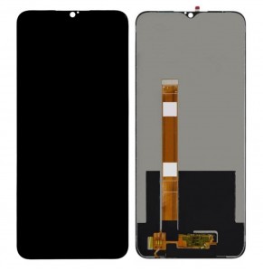 Lcd With Touch Screen For Realme 5i Black By - Maxbhi Com