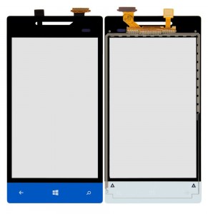 Touch Screen Digitizer For Htc Windows Phone 8s Blue By - Maxbhi Com