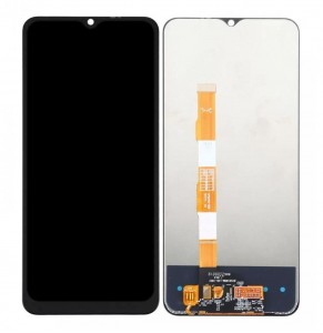 Lcd With Touch Screen For Vivo Y20i Black By - Maxbhi Com