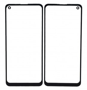 Replacement Front Glass For Lg W41 Pro Black By - Maxbhi Com