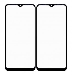 Replacement Front Glass For Tecno Spark 7 Black By - Maxbhi Com