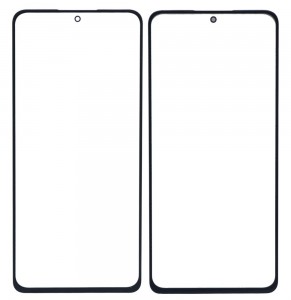 Replacement Front Glass For Xiaomi Redmi Note 11 Pro Black By - Maxbhi Com