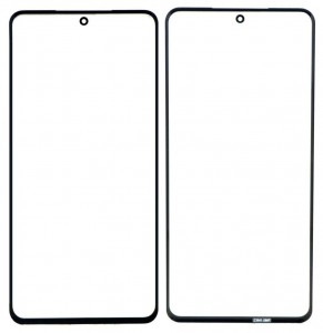 Replacement Front Glass For Vivo V25 Pro Black By - Maxbhi Com