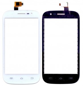 Touch Screen Digitizer For Celkon A107 Plus White By - Maxbhi Com