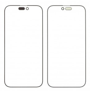 Replacement Front Glass For Apple Iphone 16 Pro Silver By - Maxbhi Com