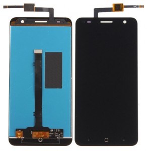 Lcd With Touch Screen For Zte Blade V7 Black By - Maxbhi Com
