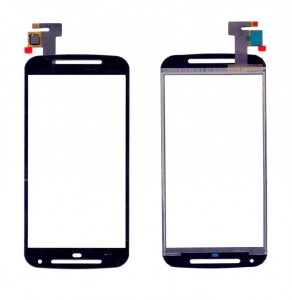Touch Screen Digitizer For Motorola Moto G 2nd Gen Dual Sim Black By - Maxbhi Com