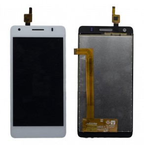 Lcd With Touch Screen For Intex Aqua Star 2 8gb White By - Maxbhi Com