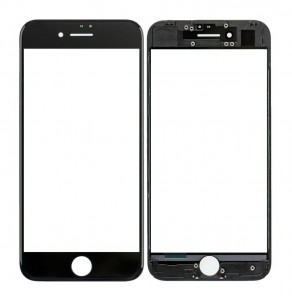 Replacement Front Glass For Apple Iphone 7 128gb Black By - Maxbhi Com