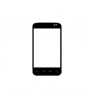 Replacement Front Glass For Alcatel One Touch 983 White By - Maxbhi.com