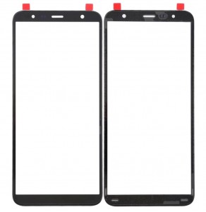 Replacement Front Glass For Samsung Galaxy J6 Plus Black By - Maxbhi Com