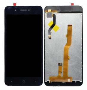 Lcd With Touch Screen For Itel A25 Black By - Maxbhi Com