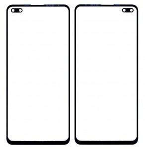 Replacement Front Glass For Tecno Camon 16 Premier Black By - Maxbhi Com