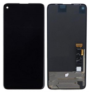 Lcd With Touch Screen For Google Pixel 4a 5g Black By - Maxbhi Com
