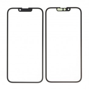 Replacement Front Glass For Apple Iphone 13 Pro Black By - Maxbhi Com