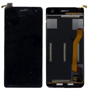 Lcd With Touch Screen For Micromax A350 Canvas Knight Black By - Maxbhi Com