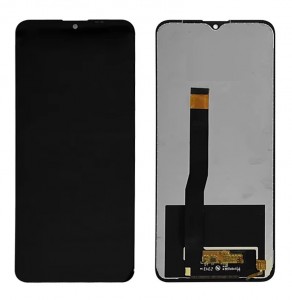 Lcd With Touch Screen For Cubot Note 50 Black By - Maxbhi Com