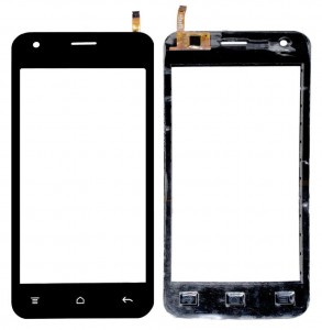 Touch Screen Digitizer For Celkon A66 White By - Maxbhi Com
