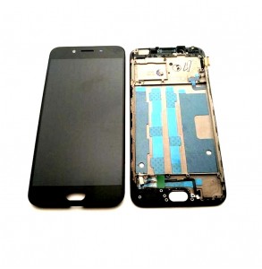 Lcd With Touch Screen For Oppo R9s Plus Black By - Maxbhi Com