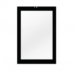 Replacement Front Glass For Hp Slate7 Extreme Black By - Maxbhi.com