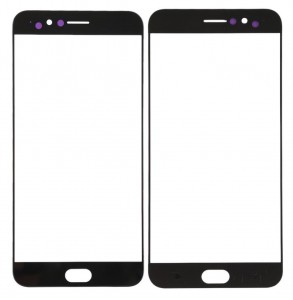Replacement Front Glass For Oppo R11 Plus Black By - Maxbhi Com
