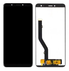 Lcd With Touch Screen For Blu Vivo Xl3 Black By - Maxbhi Com