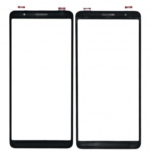 Replacement Front Glass For Samsung Galaxy M01 Core Black By - Maxbhi Com