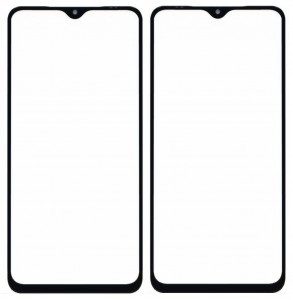 Replacement Front Glass For Xiaomi Redmi 9 Power Black By - Maxbhi Com