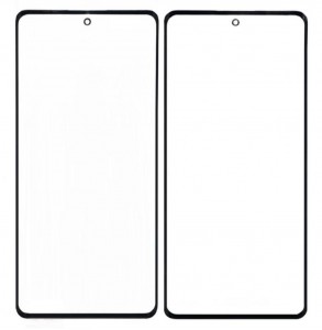 Replacement Front Glass For Vivo X70 Pro Plus Black By - Maxbhi Com