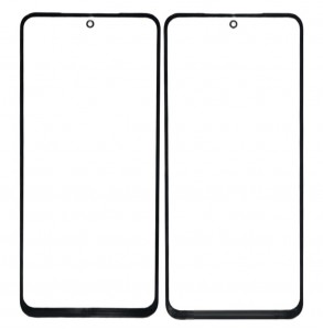 Replacement Front Glass For Xiaomi Poco M4 Pro Black By - Maxbhi Com