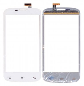 Touch Screen Digitizer For Spice Mi491 Stellar Virtuoso Pro White By - Maxbhi Com