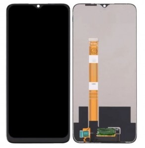 Lcd With Touch Screen For Realme V23 White By - Maxbhi Com