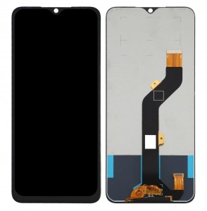 Lcd With Touch Screen For Itel P38 Black By - Maxbhi Com