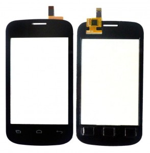 Touch Screen Digitizer For Micromax Canvas X353 Black By - Maxbhi Com