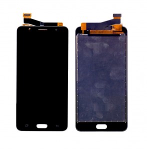 Lcd With Touch Screen For Samsung Galaxy On Max Black By - Maxbhi Com