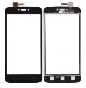 Touch Screen Digitizer For Moto C Black By - Maxbhi Com