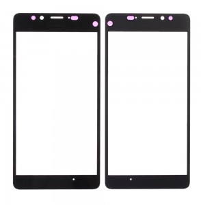Replacement Front Glass For Microsoft Lumia 950 Black By - Maxbhi Com