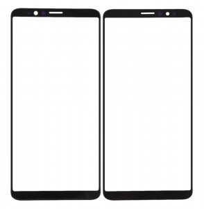 Replacement Front Glass For Oppo R11s Plus Black By - Maxbhi Com