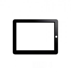 Replacement Front Glass For Notion Ink Adam Transflexive Display Wifi And 3g Black By - Maxbhi.com