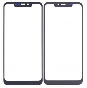 Replacement Front Glass For Infinix Hot 6x Black By - Maxbhi Com