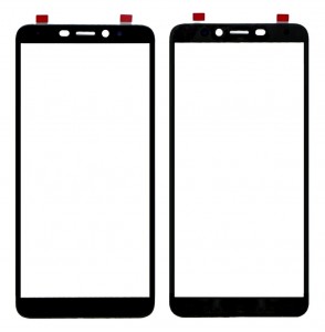 Replacement Front Glass For Itel S42 Black By - Maxbhi Com