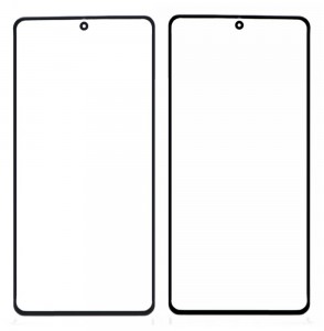 Replacement Front Glass For Vivo Iqoo Neo 7 Pro Black By - Maxbhi Com