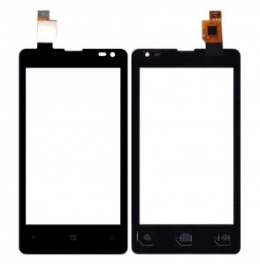 Touch Screen Digitizer For Microsoft Lumia 435 Black By - Maxbhi Com