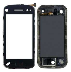 Touch Screen Digitizer For Nokia N97 Black By - Maxbhi Com