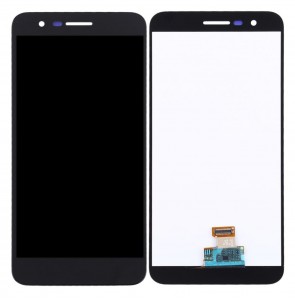 Lcd With Touch Screen For Lg X4 Plus Black By - Maxbhi Com